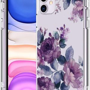 BICOL iPhone 11 Case Clear with Design Phone Case  for Girls Women